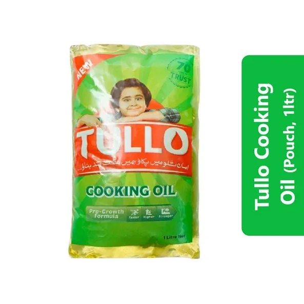 Tullo Cooking Oil (Pouch, 1ltr)